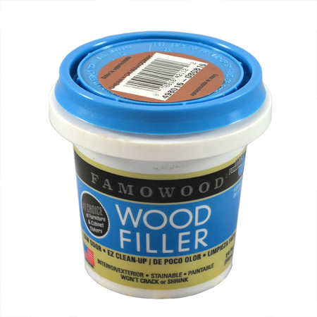 ECLECTIC PRODUCTS 1/4 Pt Cherry Famowood Water-Based Latex Wood Filler 40042112